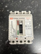 FEDERAL ELECTRIC HEF3P15 MCCB 15 AMP 50HZ TRIPLE 3 POLE PHASE BREAKER SELECT 15A
