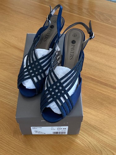 Uk5 pavers navy satin - uk5/38,