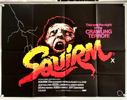 Squirm british quad poster - british,