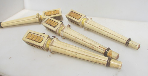 Vintage wooden table legs - table,