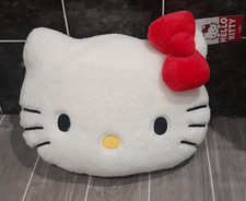 NEW Sanrio HELLO KITTY Large Super Soft Plush Face Cushion 