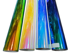 Premium Car Vinyl Wrap Holographic Chrome Car Wrapping Sticker Film Air  Free