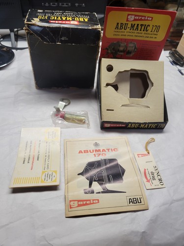 Vintage garcia abu matic 170 - abu-matic,