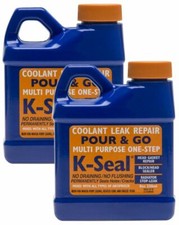2x K-Seal - Permanent Coolant Leak Repair Head Gaskets Radiators Cooling Systems