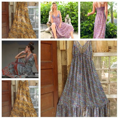 Assorted silk sari - silk,