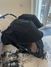 City mini jogger double buggy Black