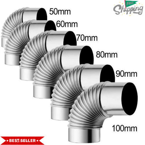 Stainless steel degree - stainless, 90-degree