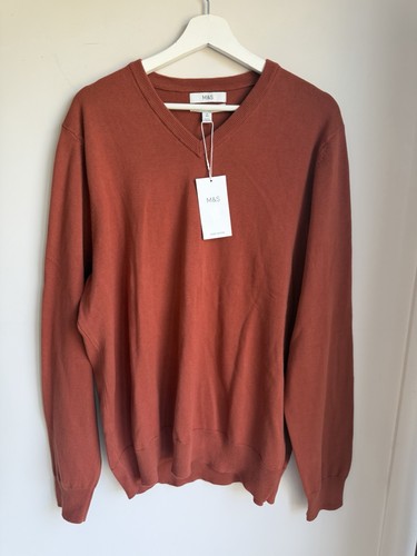 Men cotton v neck - m&s, men’s