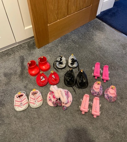 Build bear shoes 9pc - build,