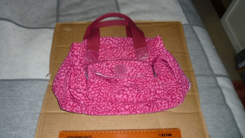 Kipling pink leopard print - kipling,