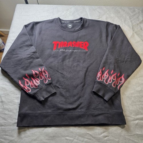 Thrasher vans flame - thrasher, x