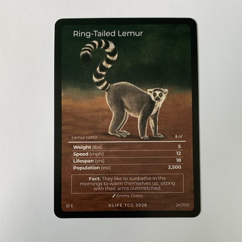 Life tcg ring tailed - life, ring-tailed