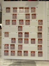 GB QUEEN VICTORIA STAMP COLLECTION IN STOCKBOOK ALL SCANNED OVER 300 STAMPS