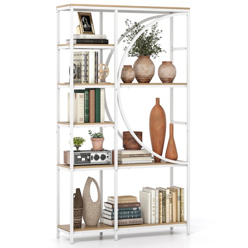Costway tier bookshelf - costway, 6-tier