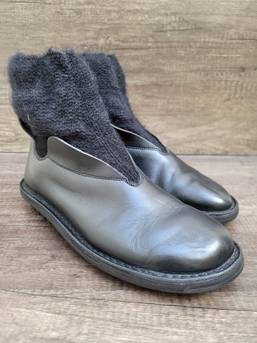 Trippen women black leather - black,