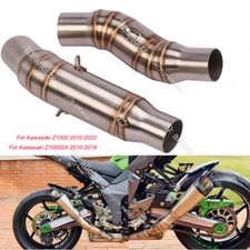 For Kawasaki Z1000 Z1000SX 2010-2019 Motorcycle Exhaust System Middle Link Pipe