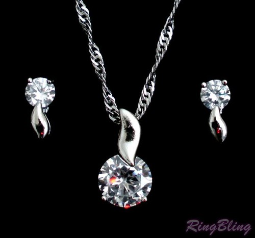 Half price clear 18k white - half,