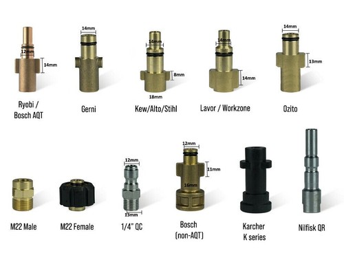 Pressure washer gun adapter - washer,
