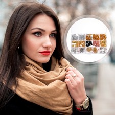 1 box of Metal Hair Charms