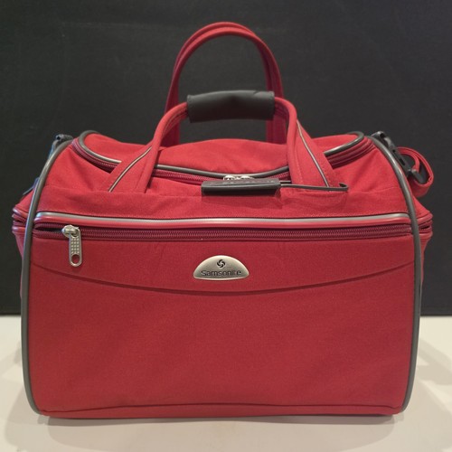 Samsonite red travel holdall - red,
