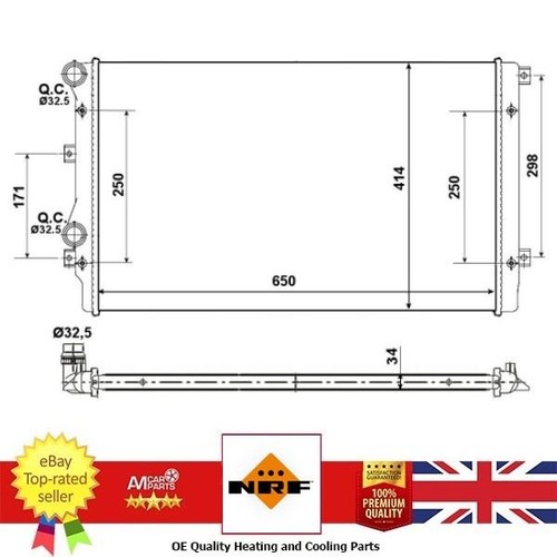 Top quality radiator for - top,