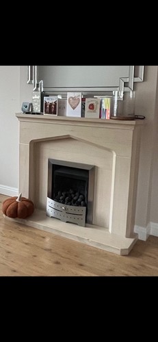 Fireplace surround and gas - fireplace,