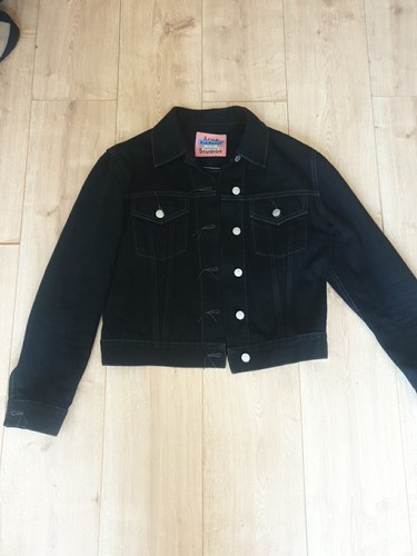 Acne studios black denim - studios,