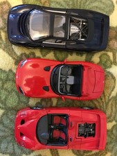 model cars diecast 1/18 Ferrari, Porsche, Burago