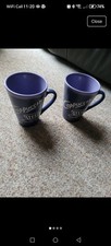 Set of 2 Cappuccino Mugs –