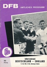 WEST GERMANY v England (Friendly in Nurnberg) 1965