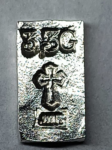 Grams silver bar - grams, (999.9)
