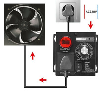 Industrial Ventilation Extractor Metal Axial Exhaust Commercial Air Suction Fan-