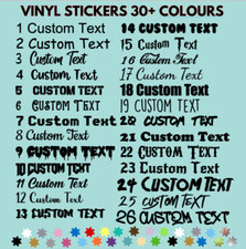 Personalised Name Vinyl