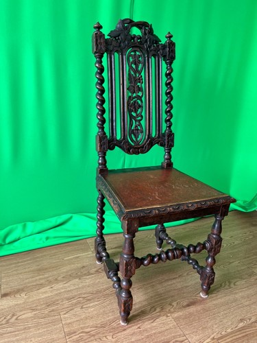 Antique victorian high back - victorian,