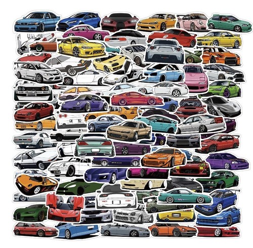 Cartoon 10pcs stickers classic - cartoon,