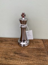 NEXT King Chess Piece Ornament Polished Silver - BNWT
