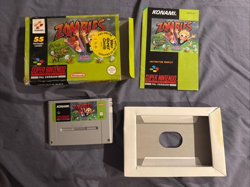 Zombies snes pal - snes, cartridge