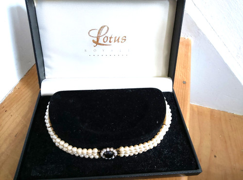 Vintage lotus silver strand - silver,