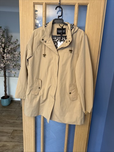 Dannimac size beige trench - beige,
