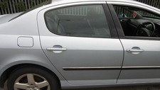 PEUGEOT 407 Se Hdi Door Bare Rear Right Side EYLC MOONSTONE SILVER