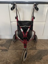 Mobility Walker Rollator 3 Wheeled Walking Aid