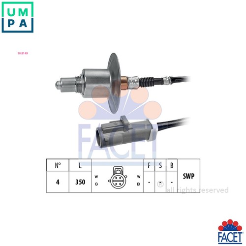 Lambda sensor 8149 - 10.8149, for