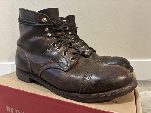 Red wing shoes iron ranger - iron,