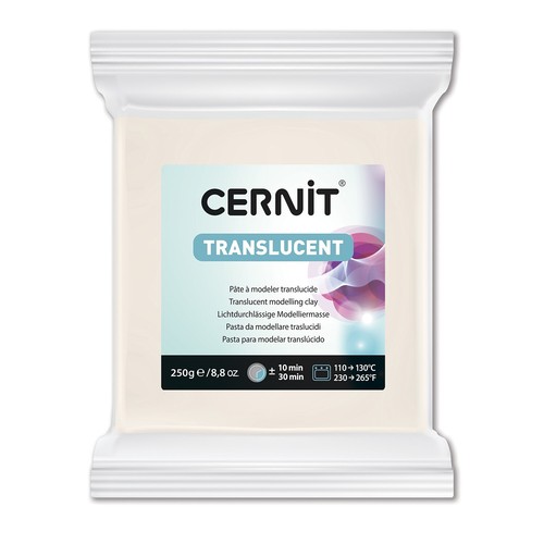 Cernit translucent 005 polymer - translucent,