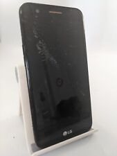 LG K10 2017 Unlocked Black 16GB 5.3" Android Smartphone Cracked Incomplete