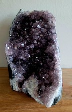 Natural Amethyst Druze Geode