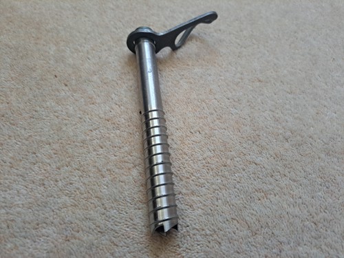 Titanium ice screw 20 - titanium,