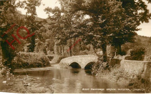 Picture postcard dunster - picture, postcard__dunster