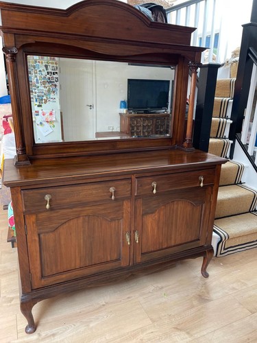 Vintage dresser cabinet with - vintage,