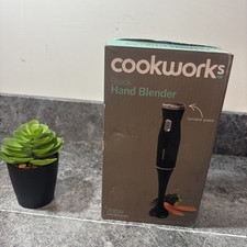 Kitchen Appliance Mixer Blender Food Processor 200w Variable Speed White Hand